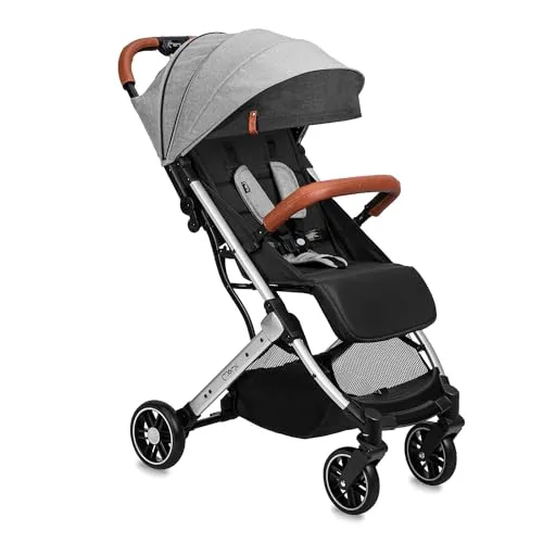 MoMi ESTELLE LIGHT Buggy Kinderwagen - Praktisch & Leicht - Buggys - Leichter Kinderwagen mit Stoßdämpfung, ideal für unterwegs. Kompakt zusammenfaltbar und mit breiter Trittstufe für selbstständiges Einsteigen.