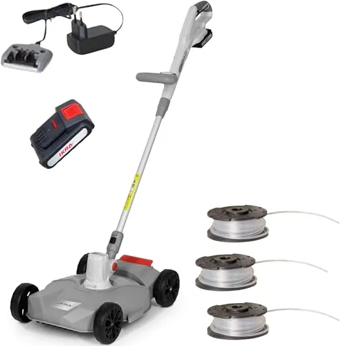 IKRA 2in1 Akku Rasentrimmer Rasenmäher IART 2030 F