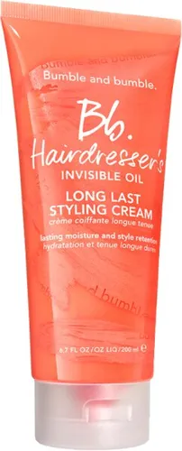 Bumble and bumble Hairdresser's Invisible Oil Styling Cream 200 ml - Haarstyling-Produkte mit 6-Öl-Mischung für flexiblen Halt, 3 Tage Feuchtigkeit und Frizz-Reduktion. Schützt vor Hitzewerkzeugen bis 450°F und verhindert Spliss um das 2-fache.