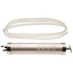 BGS 3064 Saug- und Druckspritze 500 cm³ - Bewässerung - Ideal für Getriebe- und Motoröle, inklusive 2 transparenten Schläuchen für präzises Ansaugen und Ablaufen.