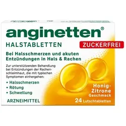 Produktbild Anginetten Halstabletten zuckerfrei