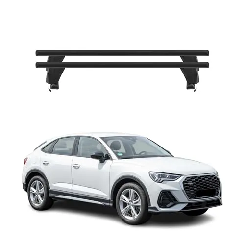 OMAC Dachträger Menabo Grundträger für Audi Q3 F3 Sportback 2019-2025 - Dachgepäckträger aus hochwertigem, leichtem Aluminium, wasserbeständig und abnehmbar. Ideal für vielseitige Reisen, kompatibel mit verschiedenen Trägersystemen.