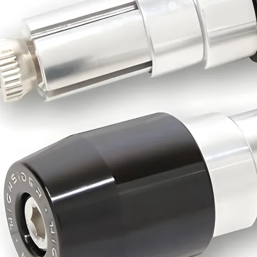 HIGHSIDER Lenkergewichte EVO schwarz - Lenkergewichte für Motorräder, reduzieren Vibrationen und sorgen für mehr Fahrkomfort.