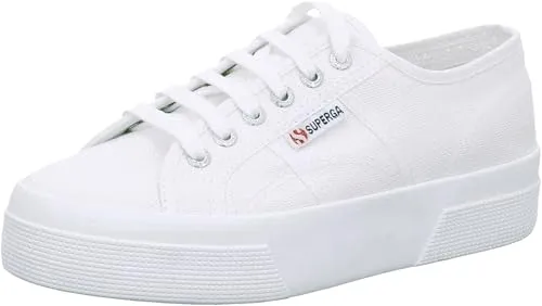 SUPERGA Unisex 2740 Platform Oxford-Schuh, Weiß, 37 EU von Superga