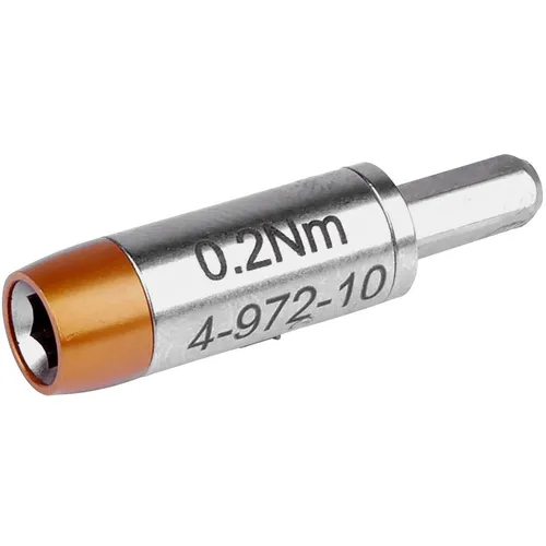 BERNSTEIN Drehmoment-Adapter 0.2 Nm für C4 Bits - Drehmomentschlüssel mit präzisem Anziehdrehmoment von 0.2 Nm, ideal für Elektronikarbeiten und flexible Anwendungen. Erreicht 20.000 Klicks ohne Überdrehen dank Klickgeräusch.