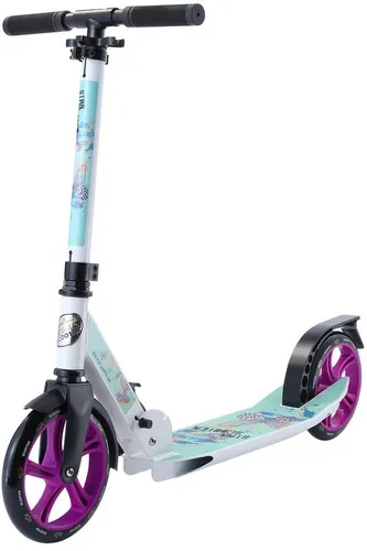 STAR SCOOTER Alu City Tretroller klappbar für Kinder in weiß von Star-Scooter