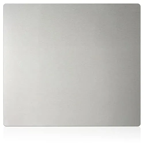 Wenko Herdabdeckplatte in Silber - (L)50 x (B)56 cm - Küchengeräte-Zubehör, vielseitig einsetzbar als Wandblende, Schneidebrett oder Arbeitsfläche - ideal für Glaskeramik-, Elektro- und Gasherde.