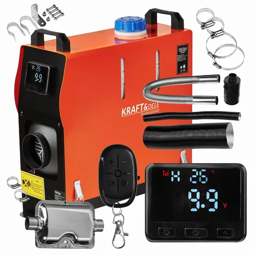 Diesel Standheizung 9kW 12V Luftheizung mit LCD Fernbedienung Camping Boot LKW