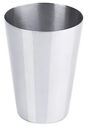 Becher Edelstahl Mehrweg 0,25 l Trinkbecher stapelbar Wandern Outdoor Camping
