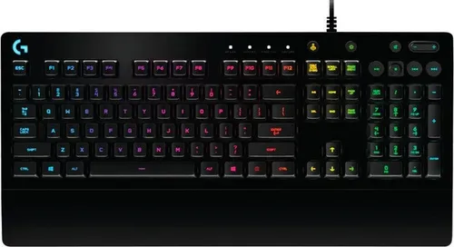Logitech G G213 Prodigy Gaming Keyboard - LIGHTSYNC RGB, Mech-Dome-Tasten, wasserfest und anpassbare Beleuchtung mit 16,8 Millionen Farben