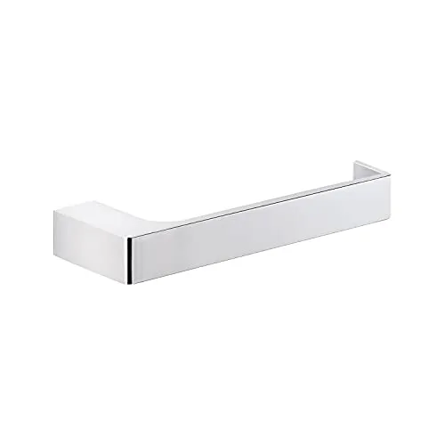 Gedy G-Kuala Lumpur Toilettenpapierhalter, Farbe Chrom, Komponenten aus Chrom, Messing und Glas, Maße 2,5 x 17,5 x 6,6 cm und Gewicht 0,272 kg, Design R & S, verchromt, einzigartig