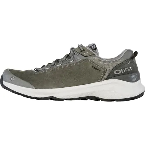 Oboz Cottonwood Low B-Dry Wanderschuh für Herren, Hazy Grey, 43 EU