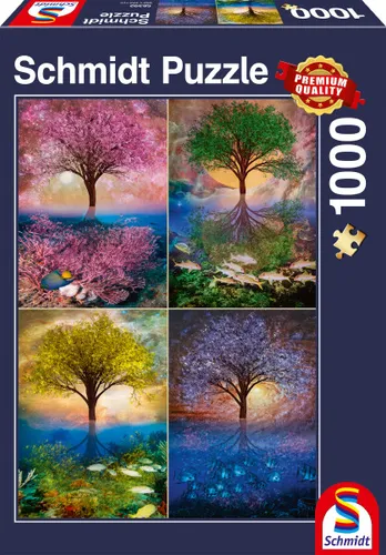 ZAUBERBAUM AM SEE * MAGICAL TREE BY THE LAKE - Schmidt Puzzle 58392 - 1000 Pcs.