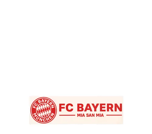 FC Bayern München Heckscheibenaufkleber Mia san mia