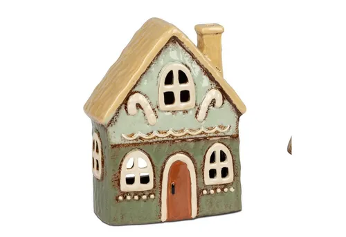 formano Teelichthalter Häuser, Farbe: Mehrfarbig, Motiv: Haus