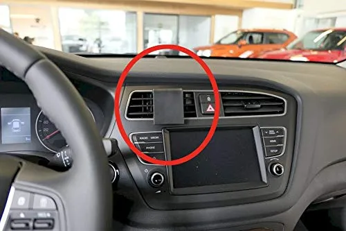 Brodit | ProClip Fahrzeughalter 855551 | Made IN Sweden | Mittelbefestigung | für linkslenkende Fahrzeuge | passt Gerätehalter, schwarz