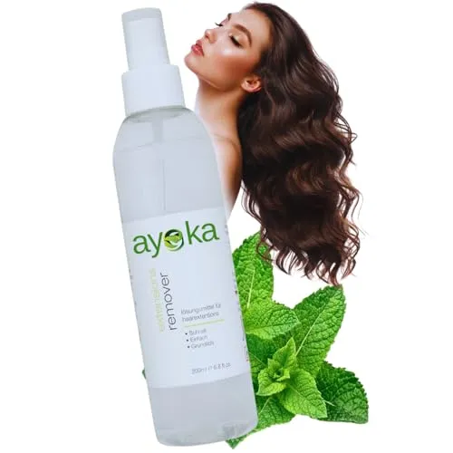 AYOKA Bond Remover Extra starker Tapeband Löser Premium Extensions Entferner für Haar Extensions Pflegende Haarentfernung Remover für Haarverlängerung (200 ml)