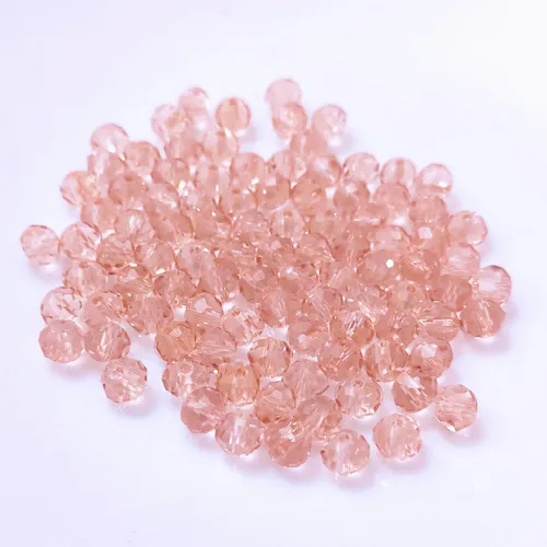 Glasperlen Facettiert zum Basteln Bastelperlen Glasschliff Kristall Perlen Glas