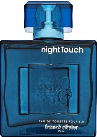 Franck Olivier Night Touch Eau de Toilette für Herren 100 ml - Eau de Toilette für Herren, eleganter Duft mit frischen Zitrusnoten und würzigen Basisnoten, ideal für abendliche Anlässe und unvergessliche Präsenz.
