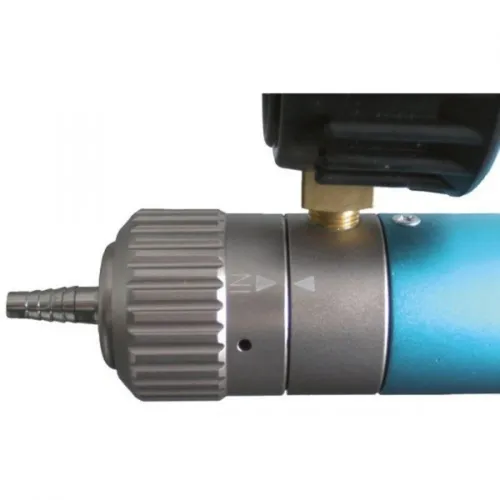 KS Tools 150.1900 Druck- und Unterdruckpumpen-Satz, 7-tlg - Fahrradwerkzeuge für effizientes Entlüften von Bremsanlagen und Überprüfen von Druckfunktionen, robust und kompakt, inklusive Adapter und stabiler Aufbewahrung.