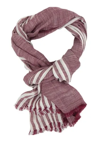 Ella Jonte Modeschal, leichter Herrenschal gestreift Baumwolle
