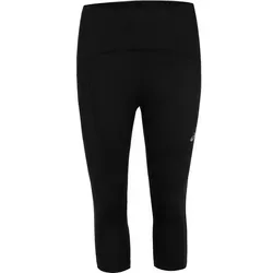 ASICS Road High Waist Capri Lauftight Damen - Schwarz, Größe XS - Laufbekleidung mit stützender Passform und weichem Knit-Material für optimalen Tragekomfort. Praktische Handytasche und elastisches Schlaufensystem für deine Essentials.