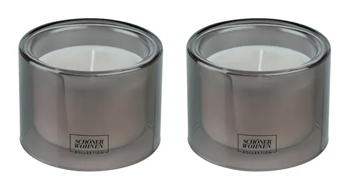 Schöner Wohnen Kollektion Duftkerze Mod. Cedar M, 2er Set