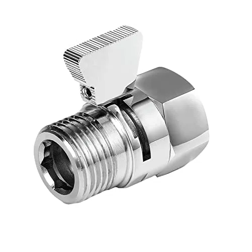 Absperrventil 1/2 zoll, Dusche Head Absperrventil, Duschkopf Ventil, Absperrventil, Wasser Absperrventil, für Duschköpfe, Handbrausen, Brausearme