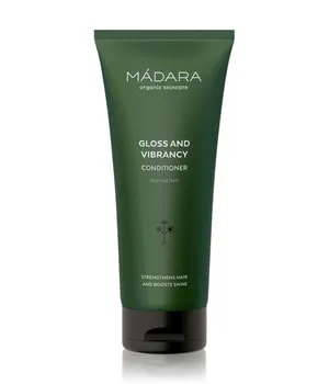 Madara Gloss And Vibrancy Conditioner 200 ml - Conditioner für glänzendes und lebendiges Haar, nährt intensiv und sorgt für strahlende Farbe.