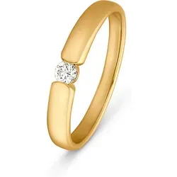 CHRIST Diamantring mit 1 Lab Grown Diamant in Gelbgold 585 von Christ
