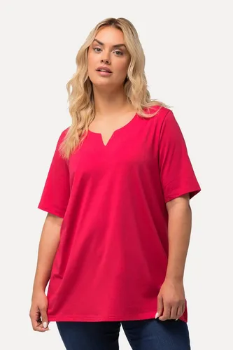 Ulla Popken Damen-T-Shirt, Übergröße, Rot von Ulla Popken