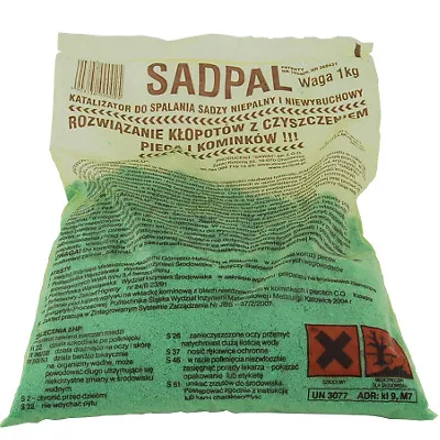 KATALIZATOR DO SPALANIA SADZY SADPAL 1KG UN 5903138000025