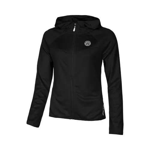 BIDI BADU Crew Trainingsjacke Mädchen schwarz - Stylische Trainingsjacke für Mädchen in Größe 128. Hergestellt aus 100% Polyester bietet sie hohen Tragekomfort und Bewegungsfreiheit beim Sport.