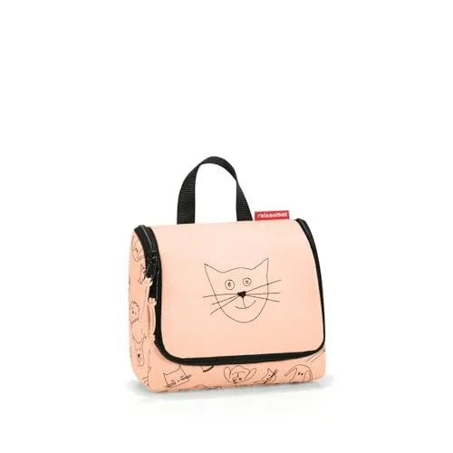 reisenthel toiletbag S kids Waschtasche cats and dogs rosa