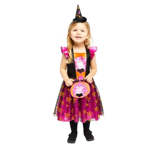 Amscan Peppa Pig Hexenkostüm für Kinder (4-6 Jahre)