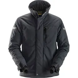 Snickers Allroundwork 37.5® Isolierte Jacke Stahlgrau-Schwarz XXL - Robuste und wasserabweisende Arbeitsjacke mit innovativem 37.5®-Material für optimale Klimaregulierung. Ideal für kühle Temperaturen, mit ergonomischer Passform und praktischen Taschen für maximalen Komfort im Arbeitsalltag.