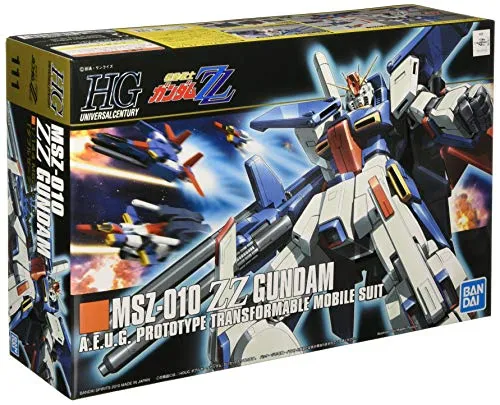 BANDAI Hobby - Maquette Gundam - 111 ZZ Gundam Gunpla HG 1/144 13cm - 4573102579546