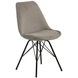 Actona Eris Esszimmerstuhl - Stilvoller Komfort in Matt Schwarz - Stühle: Der Actona Eris Esszimmerstuhl kombiniert zeitloses Design mit höchstem Sitzkomfort – ideal für jedes Esszimmer.