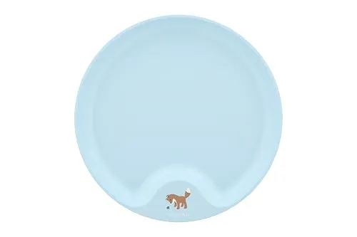 Mepal - Kinderteller Mio Little Dutch - Kleinkind Teller - Kinder-freundlicher Teller - Kinder Geschirr - Mikrowellen- und Spülmaschinengeeignet - Forest Friends