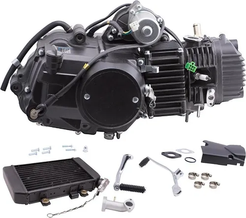 130-cm³-Flüssigkeitskühlmotor mit Kühler von Moretti