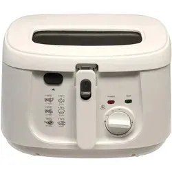 Fritteuse 2,5L weiß