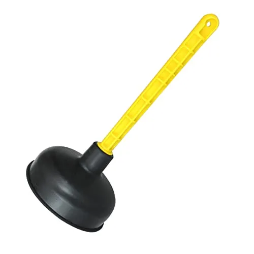 Mario10 11,5 cm großer Gummi-Abflusssaugglocker, WC-Entsperrer, robustes Badezimmer-Abflussreiniger, Werkzeug zum Entfernen von Verstopfungen von Duschabflüssen für Waschbecken, klein (klein) (klein)