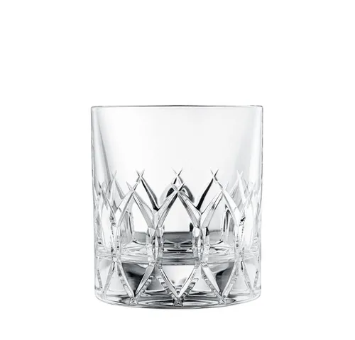 ARNSTADT KRISTALL Whiskyglas Whiskyglas Eclipse klar (9 cm) Kristallglas mundgeblasen · handgeschli, 1-tlg., Kristallglas