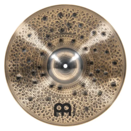 MEINL PAC16ETHC Pure Alloy Custom Extra Thin Crash Becken - Hochwertiges Becken für Musiker, extra dünn und mit einzigartigem Klang. Ideal für dynamische Auftritte und kreative Rhythmen.