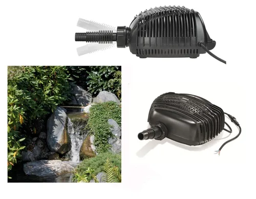 SOLAR ERSATZPUMPE BACHLAUF 3400 LITER TEICHPUMPE - Wasserpumpen für Gartenteich und Bachlauf, fördert bis zu 3400 L/h mit Solarenergie. Ideal für umweltfreundliche Wasserspiele und einfache Installation.