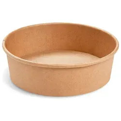 Salatschale (PAP/PE) kraft Ø150mm 500ml [50 St.]