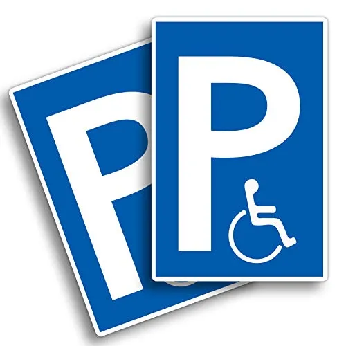 STROBO 2x PVC-Schild 