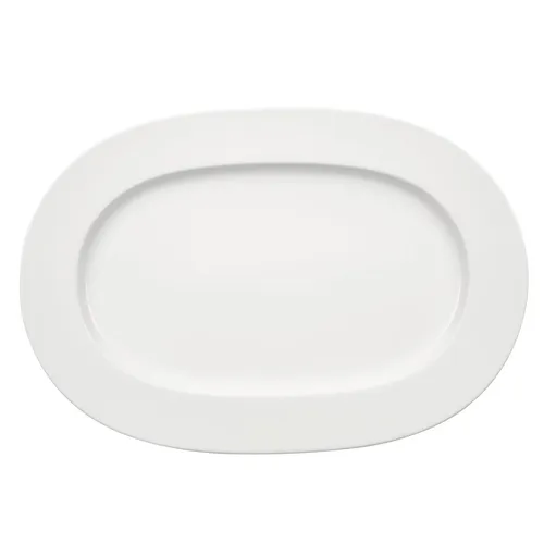 Villeroy & Boch Servierplatte Anmut – Oval groß - Elegante Servierplatte aus hochwertigem Porzellan, ideal für festliche Anlässe und stilvolles Servieren von Speisen.