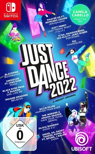 Just Dance 2022 für Nintendo Switch - PC- & Videospiele, erlebe die neuesten Hits und tanze mit Freunden in diesem fesselnden Musikspiel!