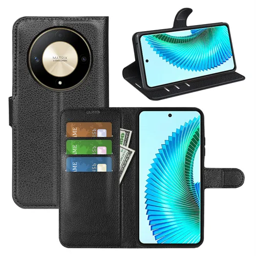 Handy Tasche Honor Magic 6 Lite 5G Hülle Wallet Case Handyhülle Flip Case Etui